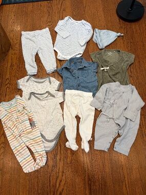 Baby Bundle - 3-6 months - Honest, Burts Bees, Oliver & Rain, Mac & Moon